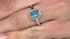 Zilveren ring met een Marambaia-topaas