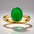 Anello in oro con Smeraldo Zambia AAA (CIRARI)