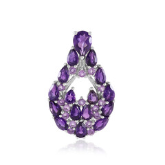 Colgante en plata con Amatista de Zambia (de Melo Essence)