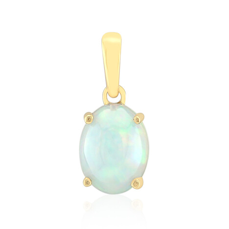 Colgante en oro con Ópalo de Welo