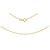 375er Gelbgold-Halskette - 0,8 g - 45 cm