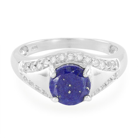 Lapislazuli-Herren-Silberring