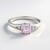 Bague en argent et Kunzite
