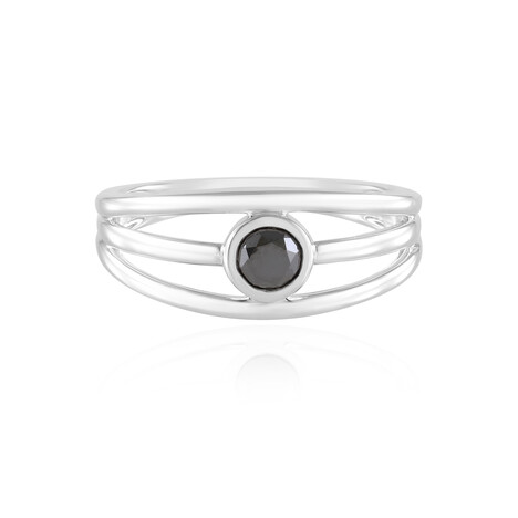 Black Diamond Silver Ring (de Melo Essence)