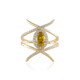 Gelber I2 Brillant-Goldring (de Melo)