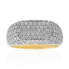 Anello in oro con Diamante IF (D)