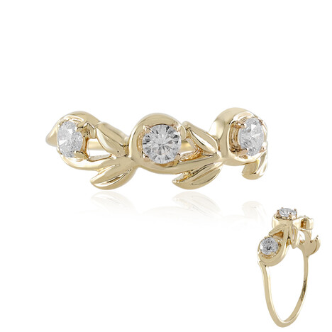 Anillo en oro con Diamante I2 (H) (de Melo Gold)