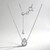 Collana in argento con Topazio Bianco (Adela Silber)