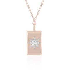 Zirkon-Silbercollier (Adela Silber)