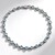 Bracelet en argent et Aigue-marine du Brésil