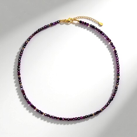 Collana in argento con Rubino