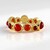 Bague en argent et Cornaline (KM by Juwelo)