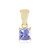 Pendentif en or et Tanzanite