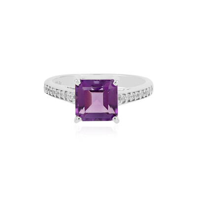 Anello in argento con Ametista Siberiana