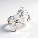 Anello in argento con Zircone (de Melo Essence)