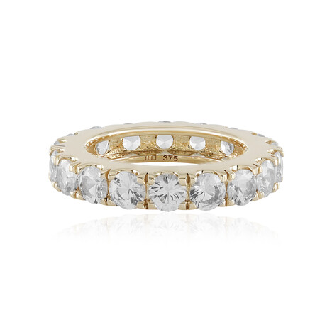 Gouden ring met witte saffieren (de Melo Gold)