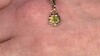 Gouden hanger met een gele VS1 diamant (Annette)