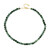 Green Quartz Silver Necklace