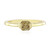 Yellow Zircon Silver Ring