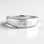 Anello in argento con Zircone