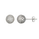 Orecchini in argento con Zircone (Adela Silber)