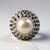 Anello in argento con Perla Mabe (Annette classic)