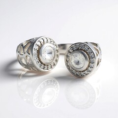 Anello in argento con Zircone