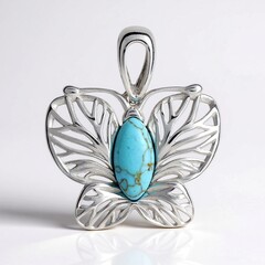 Ciondolo in argento con Turchese (dagen)