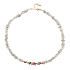 Collana in argento con Pietra di Luna Argentata