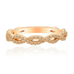 Bague en or et Diamant Rose de France SI