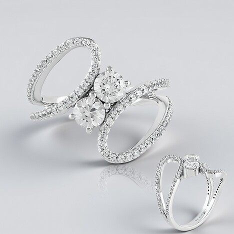 Anello in oro con Zircone (SUHANA)
