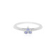 Bague en argent et Tanzanite