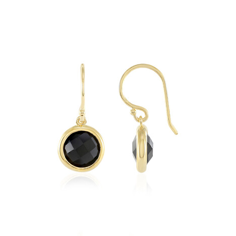 Orecchini in argento con Onice Nero