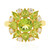 Anillo en plata con Peridoto