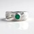 Anello in argento con Smeraldo Colombiano (de Melo Essence)