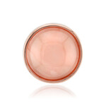 Pendentif en argent et Quartz rose (MONOSONO COLLECTION)