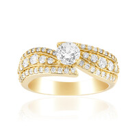 Anello in oro con Diamante SI1 (G)