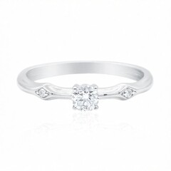 Anello in oro con Diamante SI1 (G)