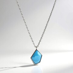 Collana in argento con Larimar