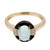 Gouden ring met een AAA Welo-opaal (CIRARI)