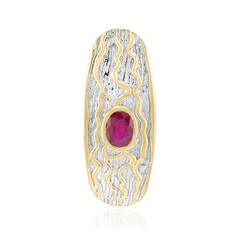 Ciondolo in argento con Rubino Bemainty
