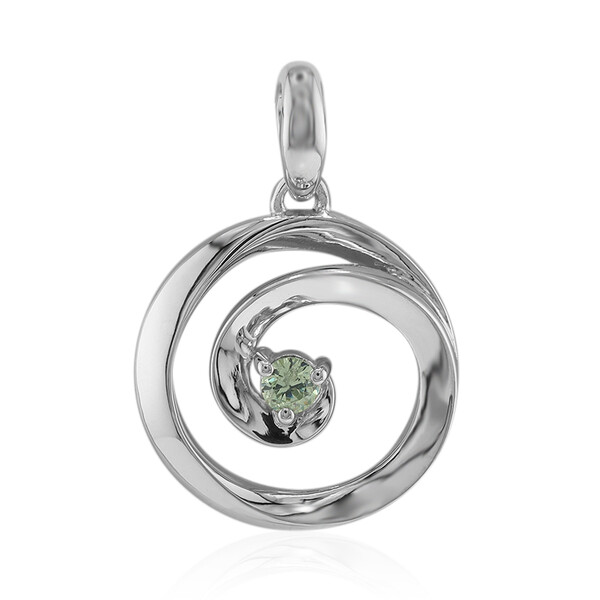 Madagaskar-Demantoid-Silberanhänger