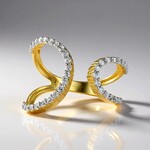 Anello in argento con Zircone