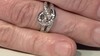 Zilveren ring met zirkonen