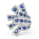 Gouden ring met blauwe saffieren (Nara Jewelry)