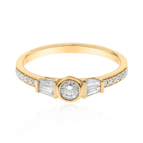 Anillo en oro con Diamante I1 (H)  (CIRARI)