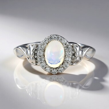 Welo-Opal-Silberring