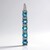 Ciondolo in argento con Apatite Blu
