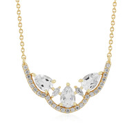 Petalit-Silbercollier