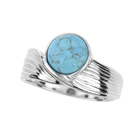 Anillo en plata con Turquesa (dagen)